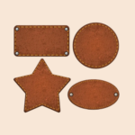 leather badge